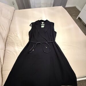 H&M Elegant Black Mini Dress